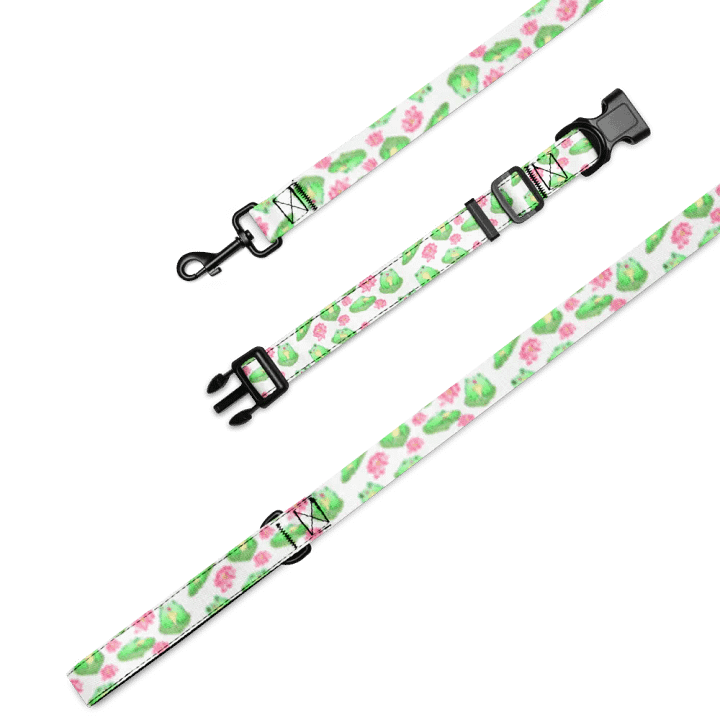Kawaii Froggie Pet Collar & Leash product image (1)
