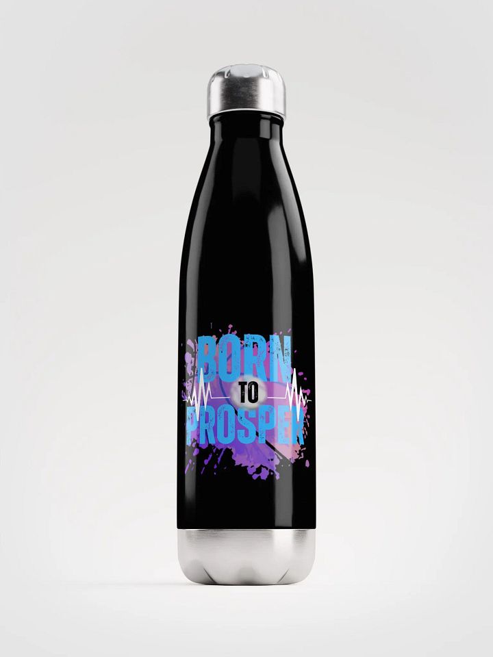 Born to Prosper Stainless Steel Water Bottle product image (1)