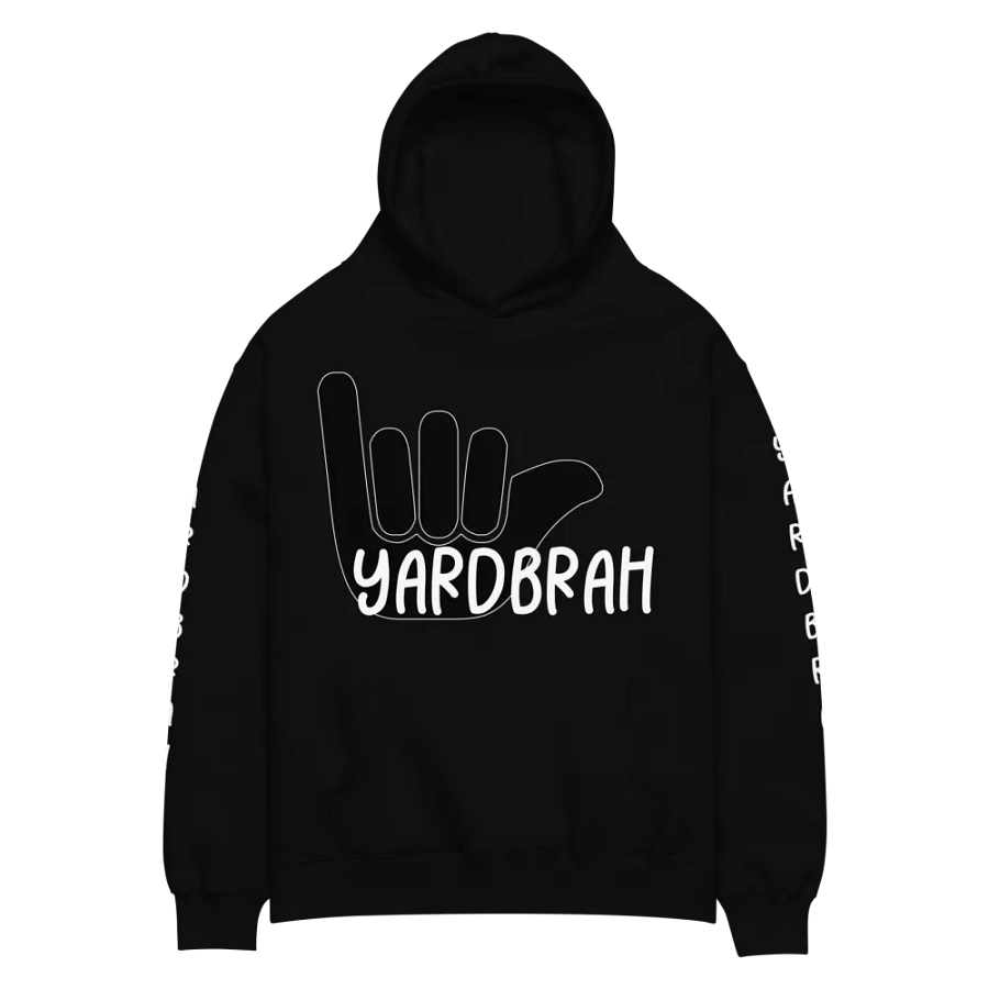 YARDBRAH PREMIUM Black Hoodie product image (2)