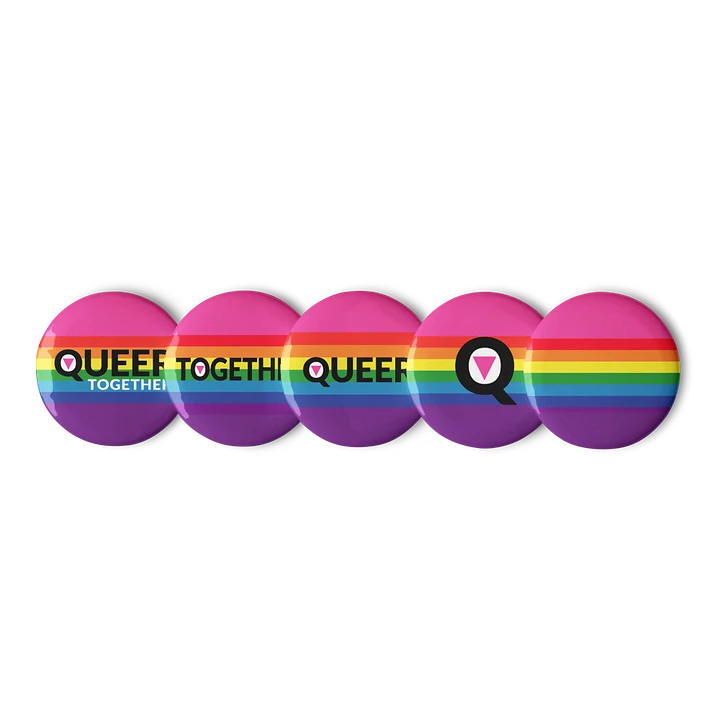 Queer Together - Button Pack product image (1)