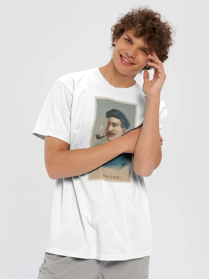 Sailor Card From World's Smokers Series (1888) - T-Shirt product image (2)
