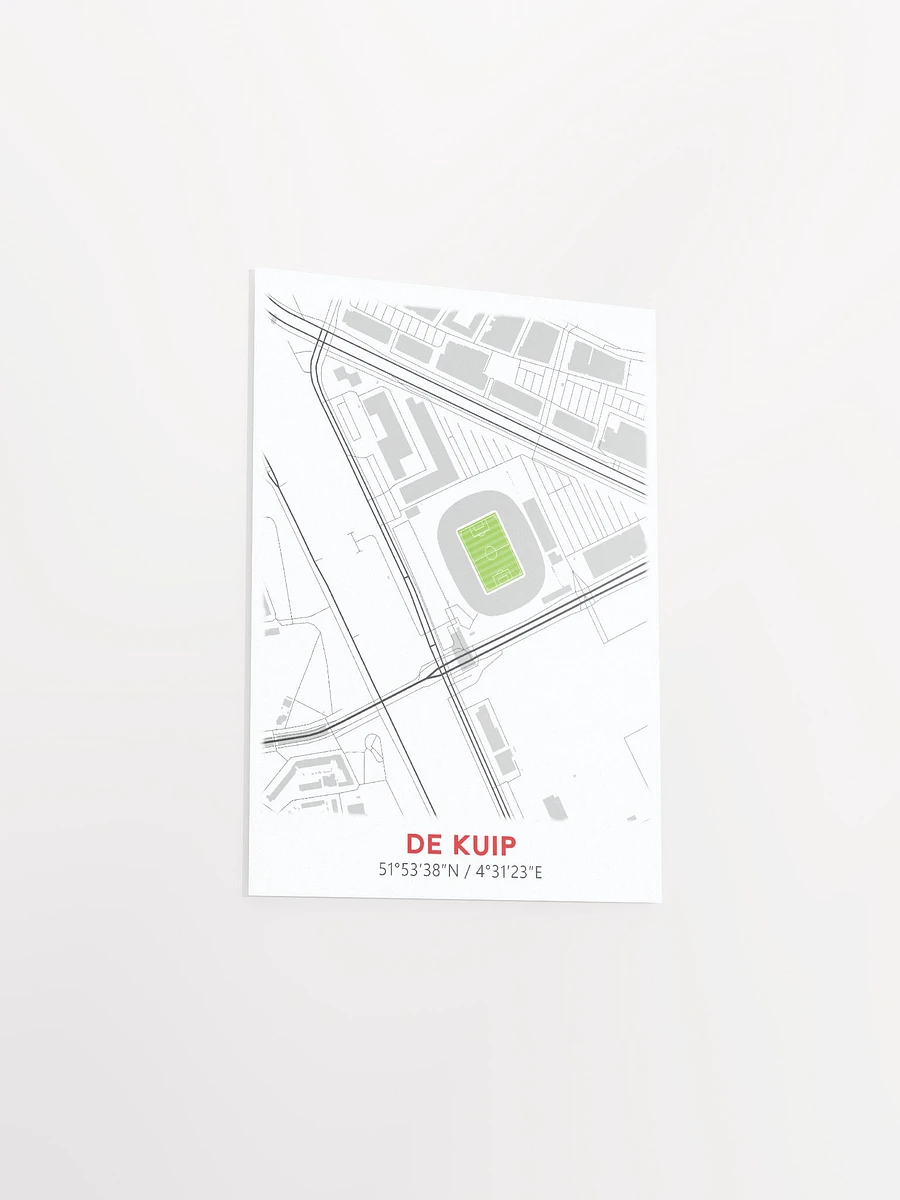 Feyenoord Stadium Map Design Poster product image (11)