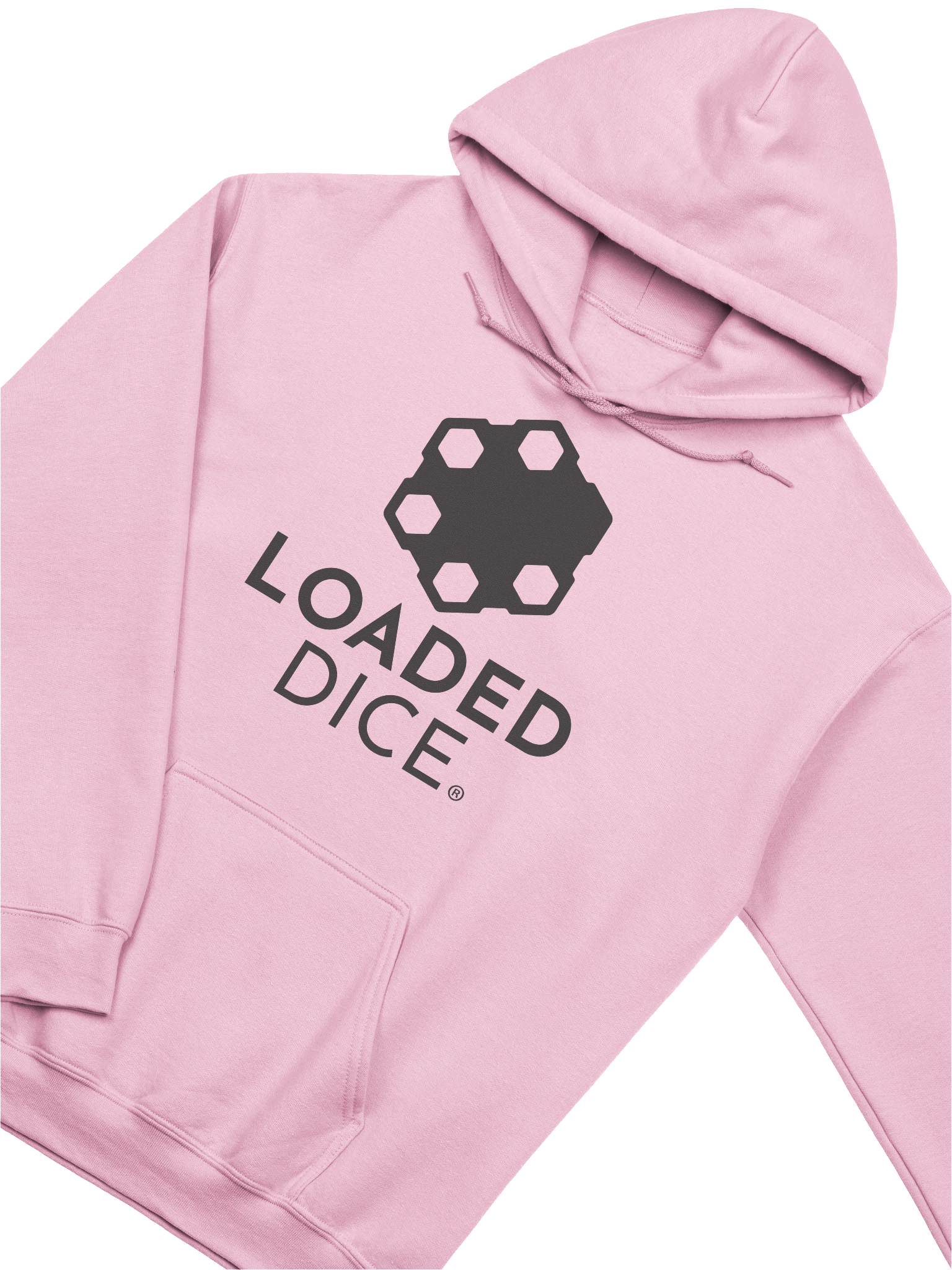 Loaded Dice Graphic Hoodie Pink product image (3)
