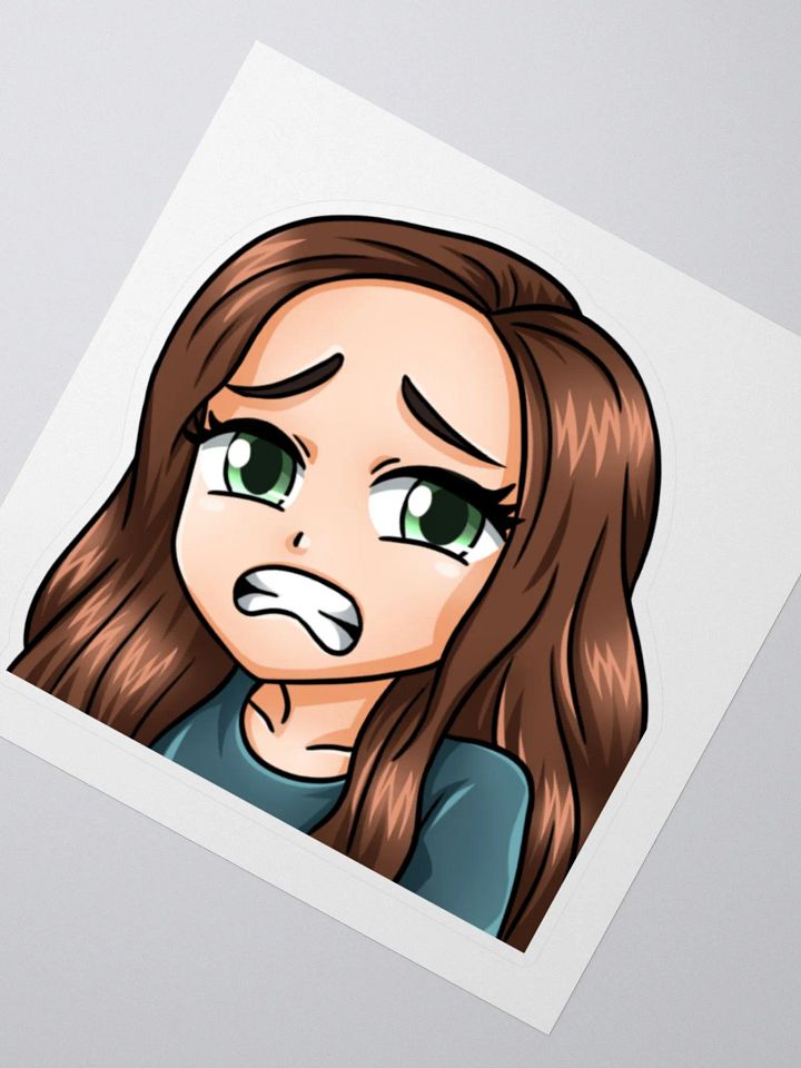 Anna Cringe Emote Sticker product image (2)