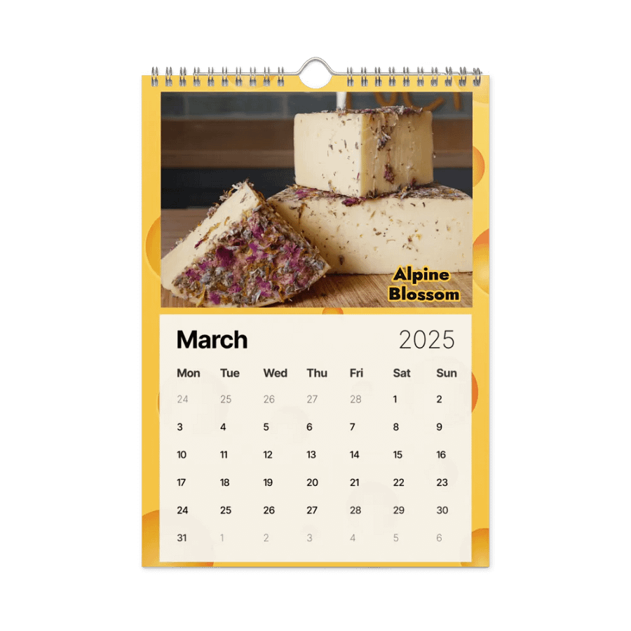 Gavin Webber's Cheese Calendar 2025 product image (4)
