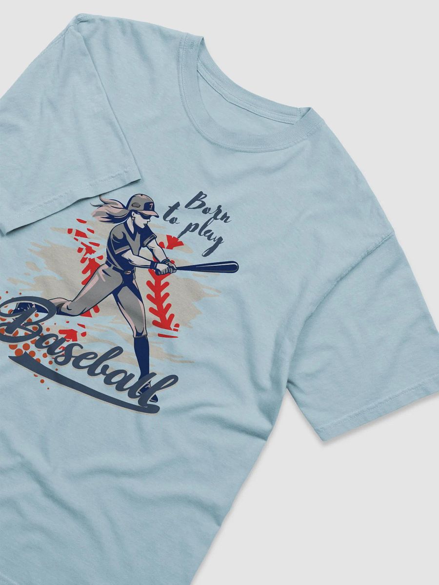 Swing Style: Female Baseball Player Artistic T-Shirt product image (7)