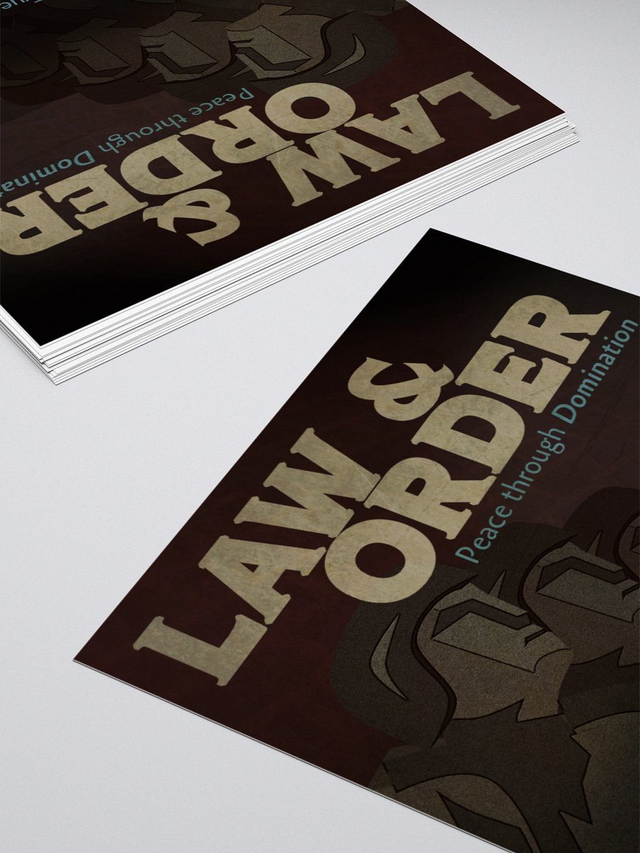 Sticker: Patriot Hype - Law & Order product image (4)