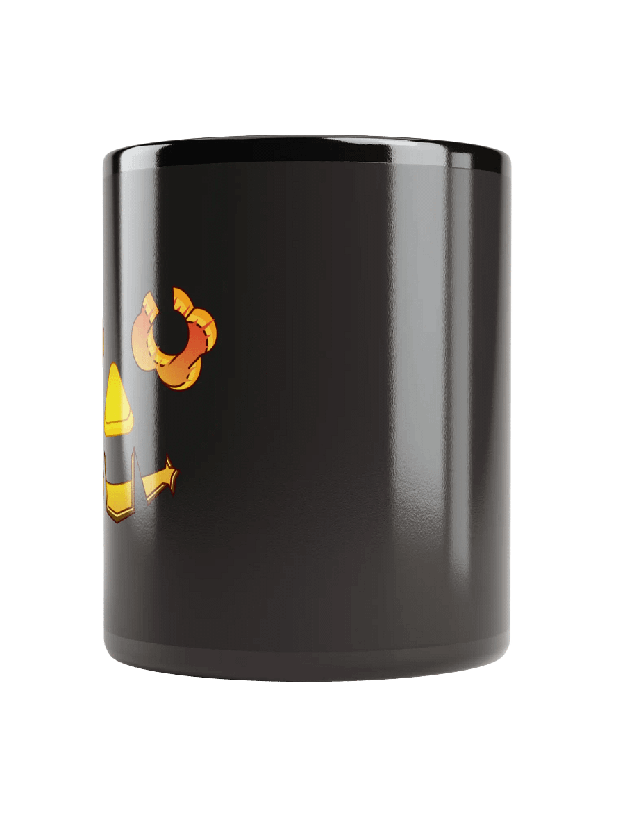 Flame face - Black mug product image (3)
