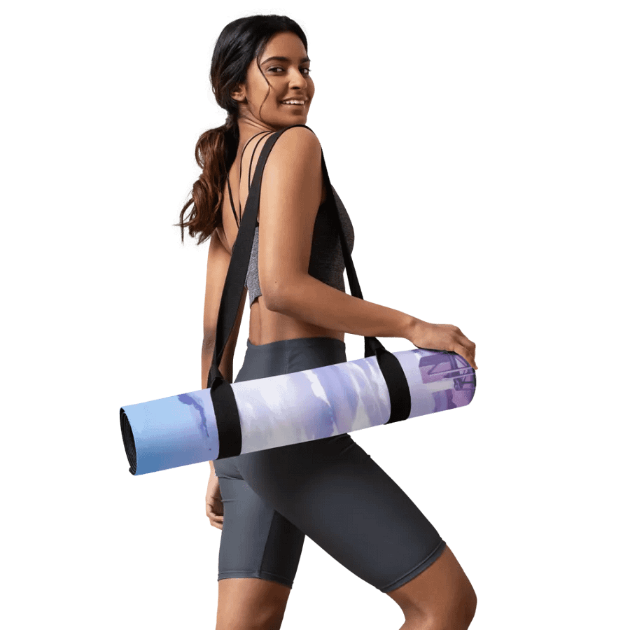 Yoga Mat - Byakko Purple Dawn Edition product image (9)