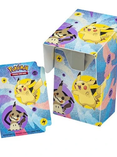 Pikachu & Mimikyu Full-View Deck Box for Pokémon product image (1)