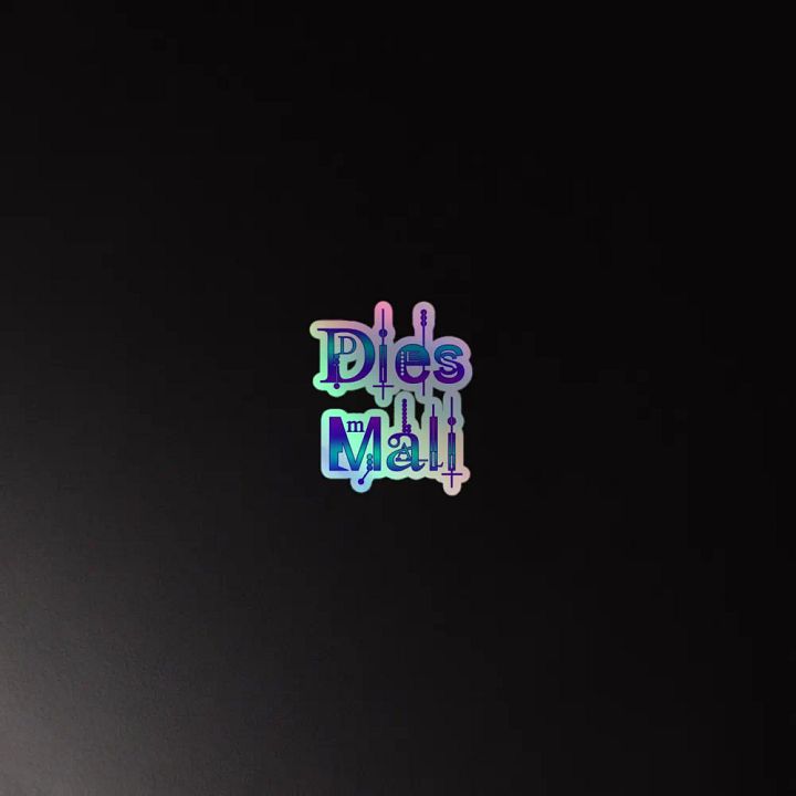 Dies Mali Kiss-Cut Holo Sticker product image (4)