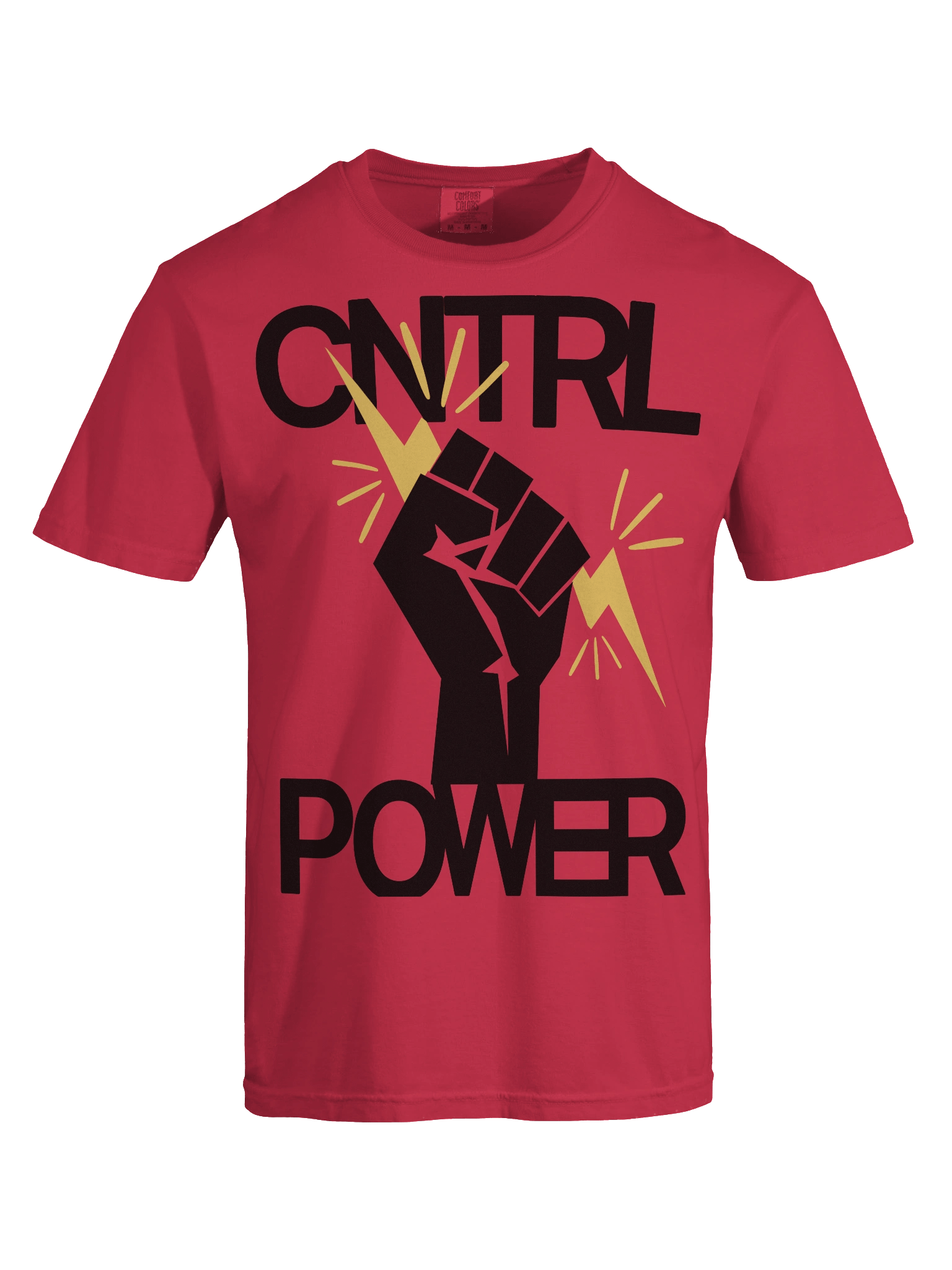 CNTRL (BLK) POWER Tee product image (20)