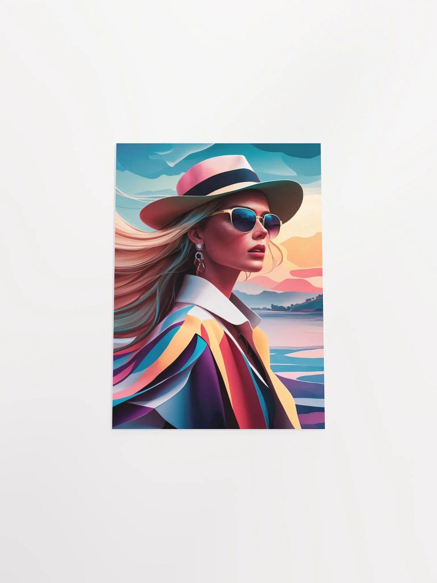 Abstract illustration of a Woman Poster - 20 product image (16)