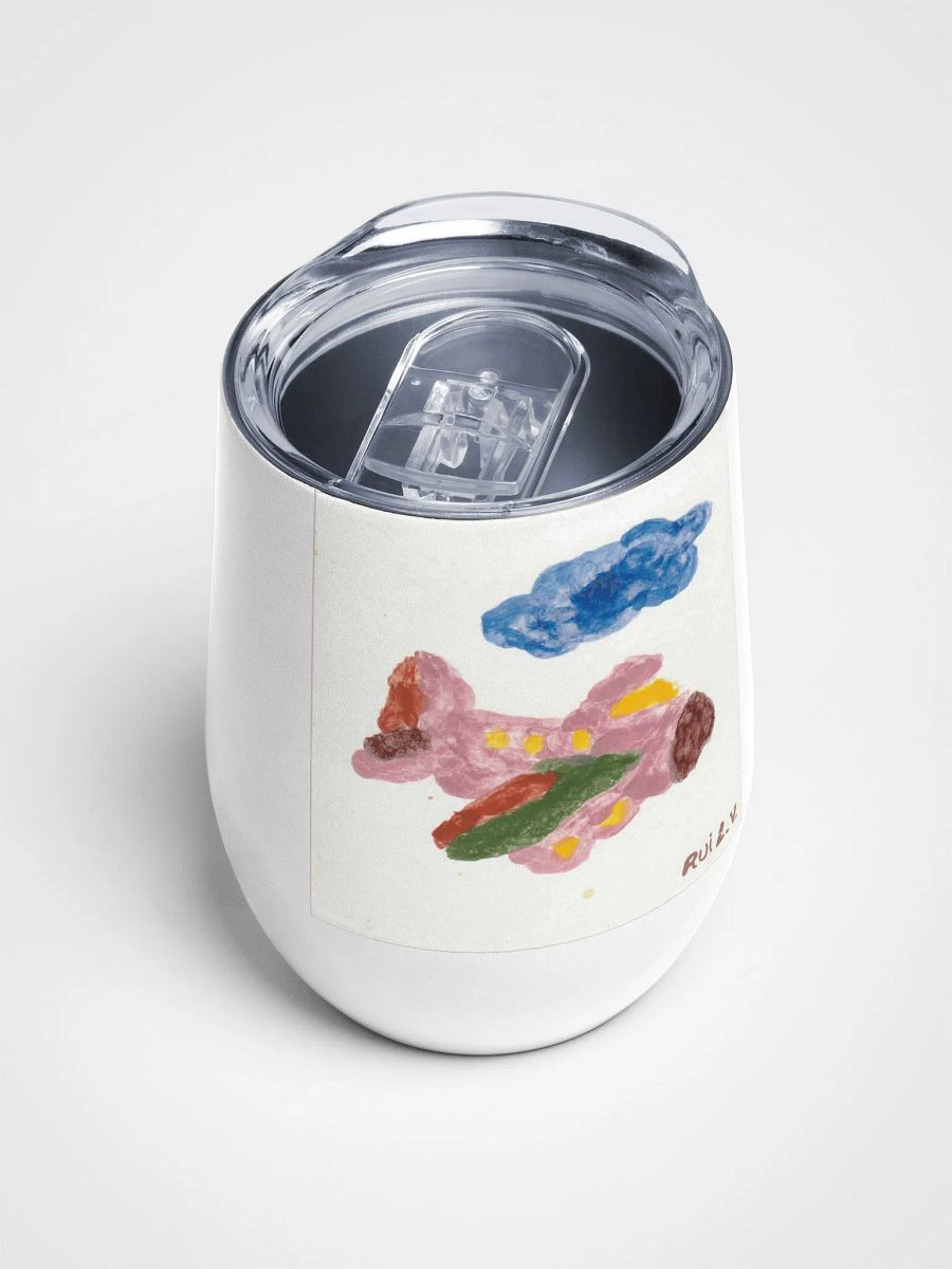 Kid Airplane (Wine Tumbler) product image (4)