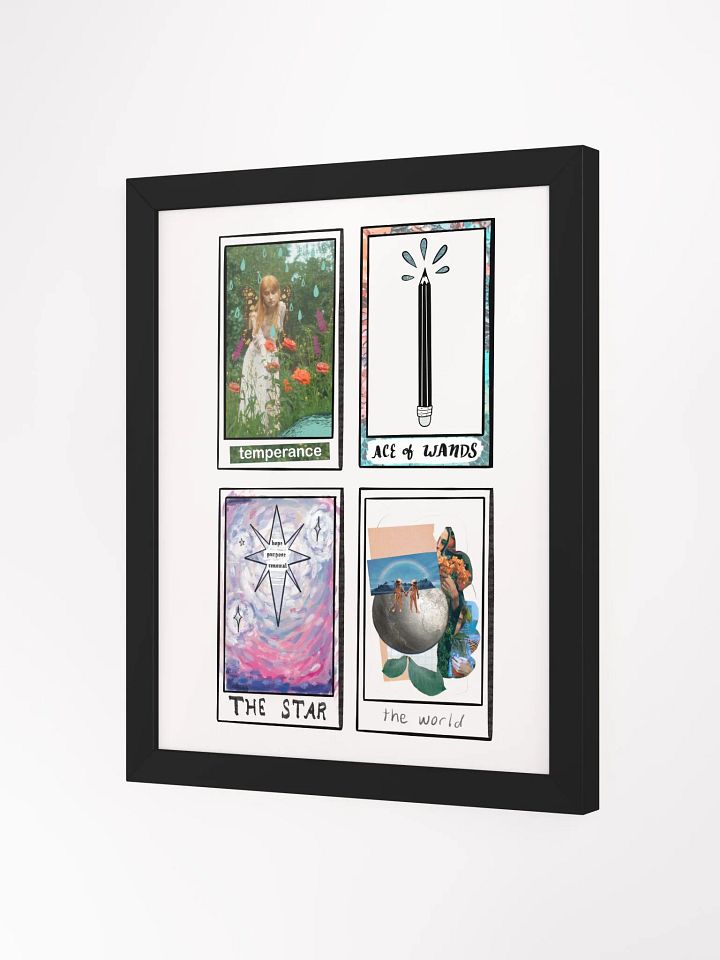 Inspiration Tarot Spread Framed Art Print product image (2)