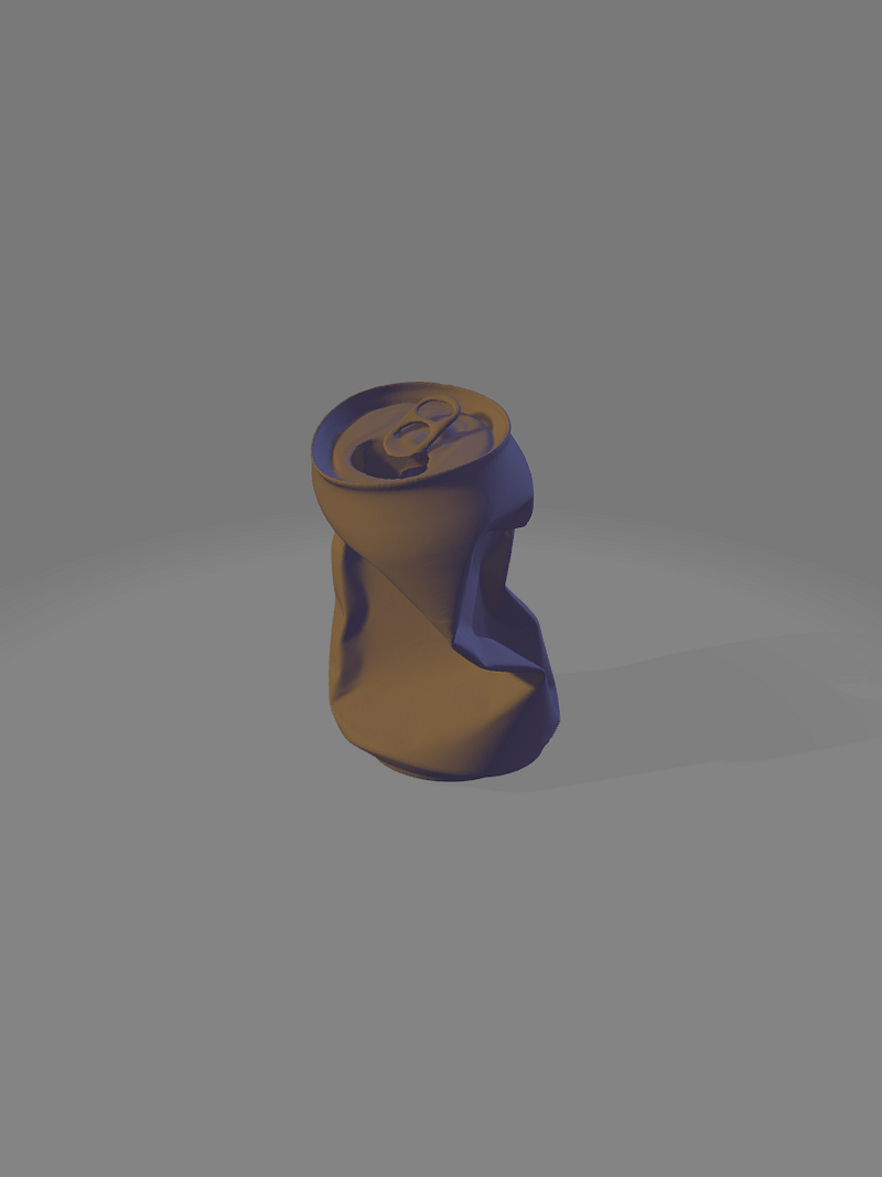 Hollow Crushed Can