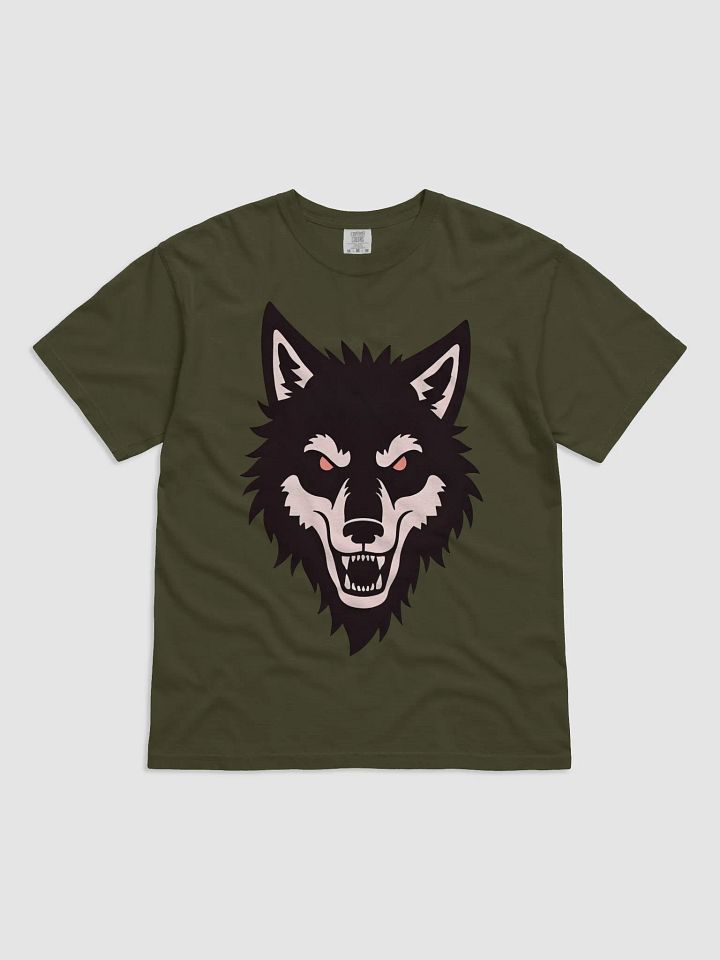 Scary Wolf Face Sweatshirt – Feral Beast Mode Streetwear product image (2)