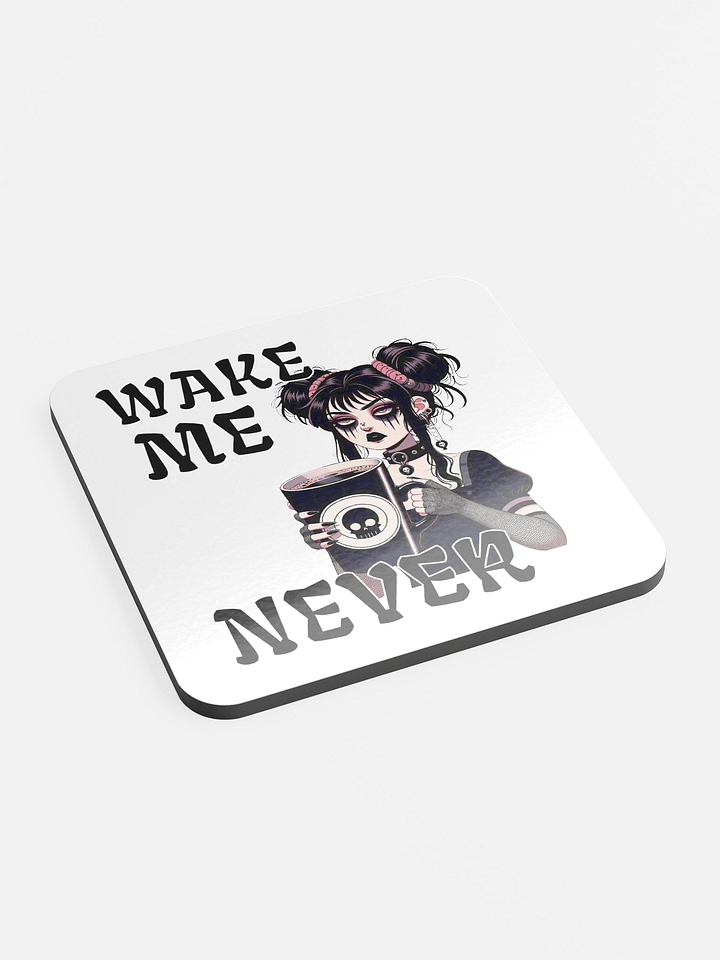 Gothic Skull Mug Cork Coaster product image (2)