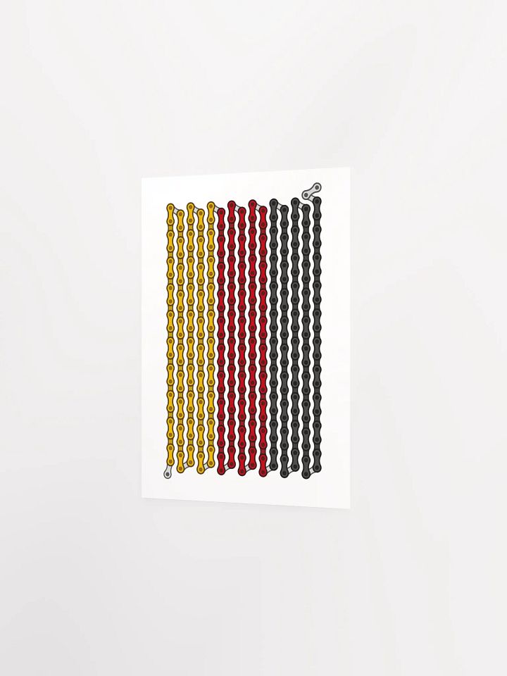 Germany Bike Chain Flag Poster product image (2)