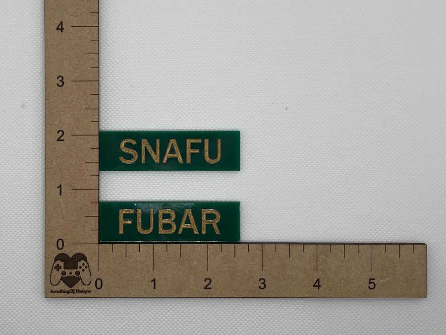 Military Veteran SNAFU or FUBAR Needle Minder product image (2)