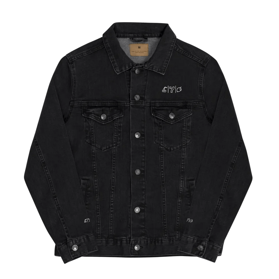 Cdog Spins Black Denim Jacket product image (4)