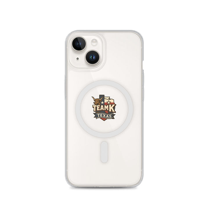 Team K Texas Clear Case for iPhone product image (4)