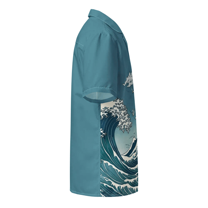 Ocean Breeze Hawaiian Shirt - Japanese Art Style product image (2)