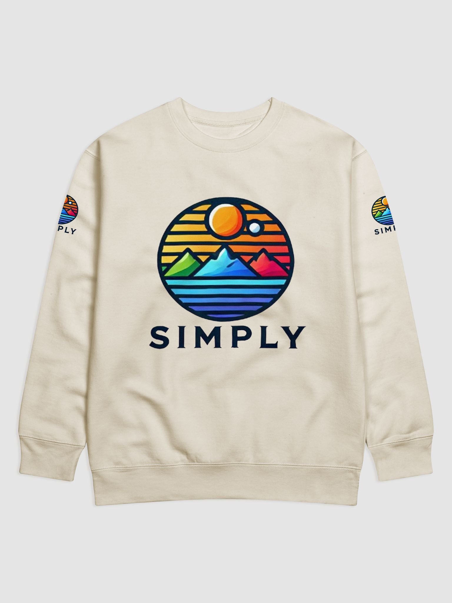 Simply Mountain Landscape Sweatshirt product image (10)