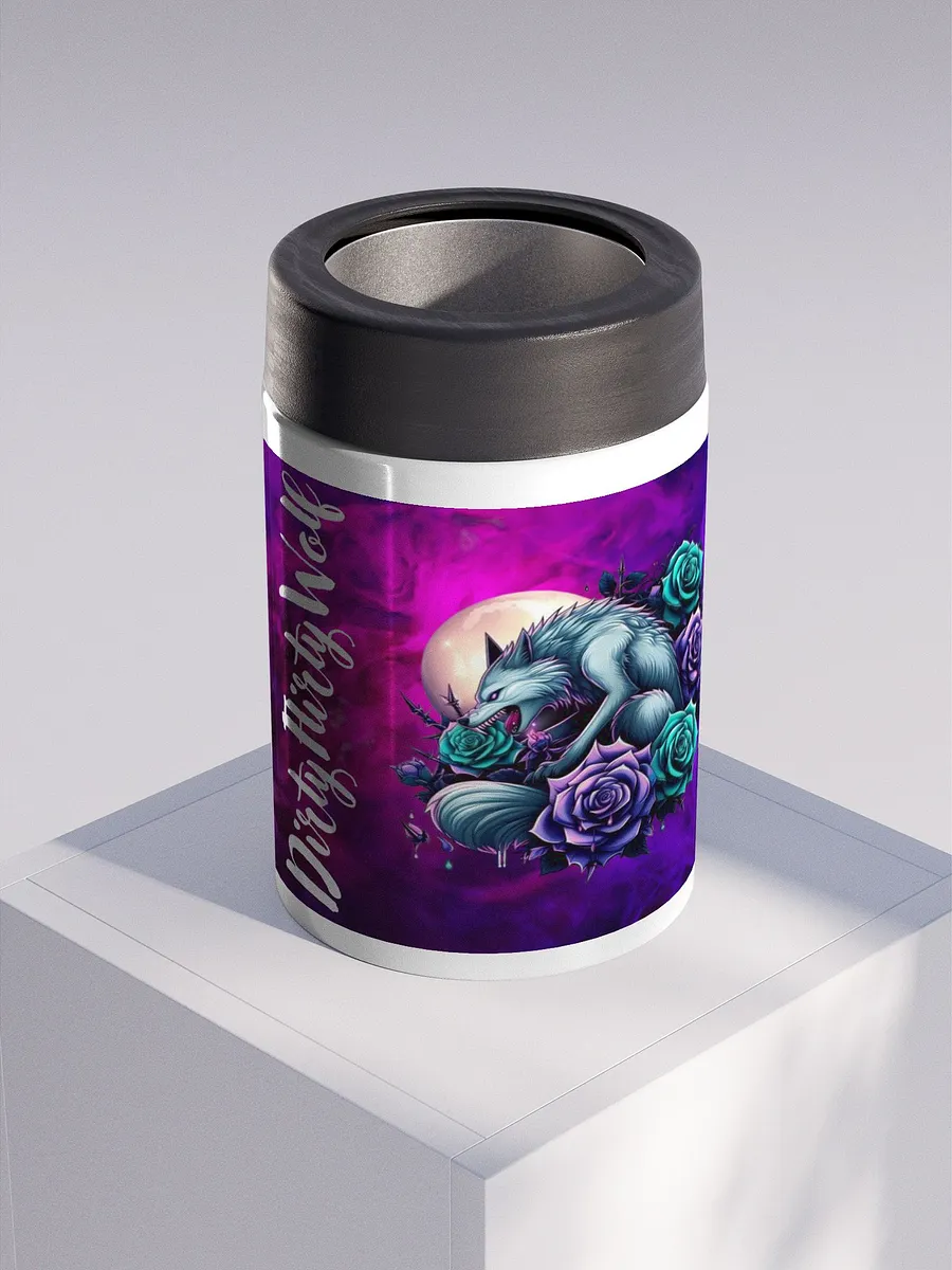 Mystical Wolf Protector Stainless Steel Koozie product image (3)