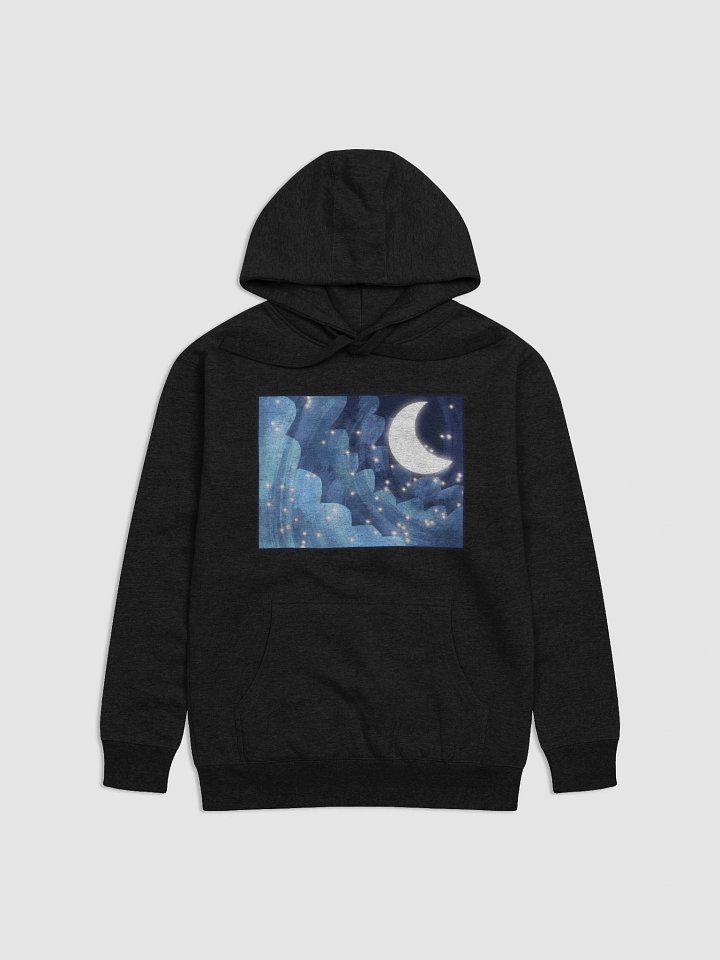 Premium Hoodie - Moonlit Clouds product image (1)