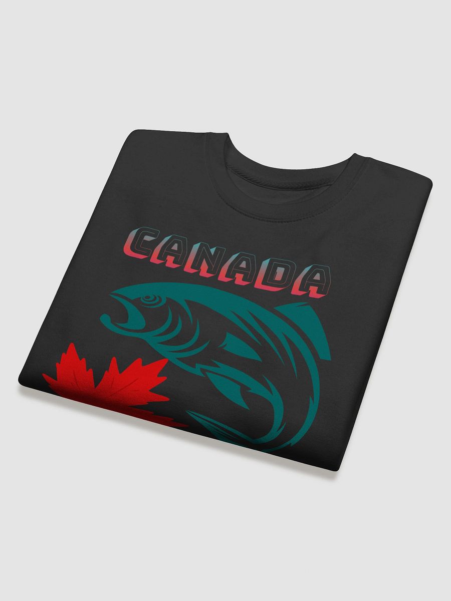 Maple Leaf Fish Canada Sweatshirt product image (27)