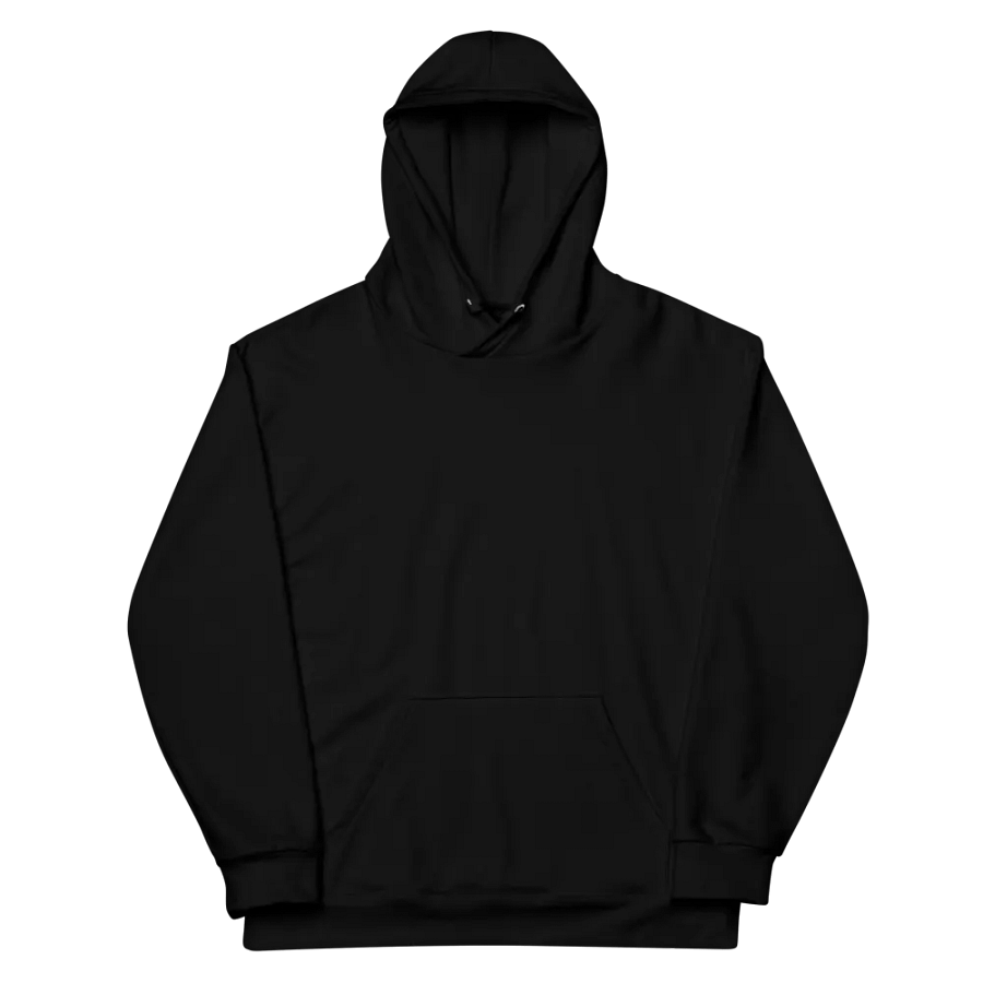 Black Recycled Unisex Hoodie product image (6)