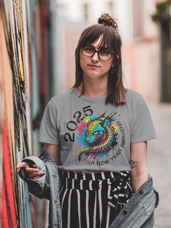 2025 A New Year Awakens - Dragon Unisex T-Shirt product image (4)