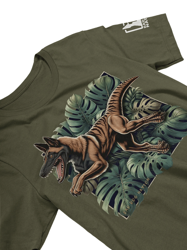 Velociraptor Dutch Shepherd - PREMIUM ADULT UNISEX T-SHIRT ***NEW LARGER PRINT product image (2)