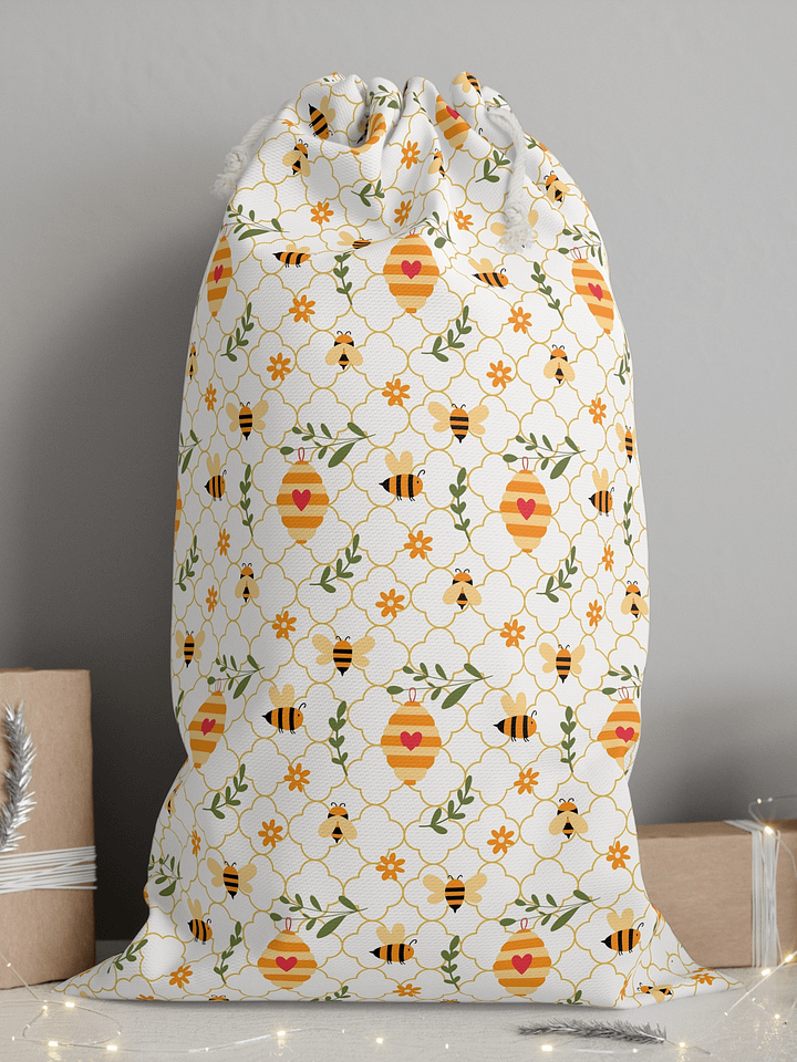 Bee Vintage Seamless Pattern product image (2)