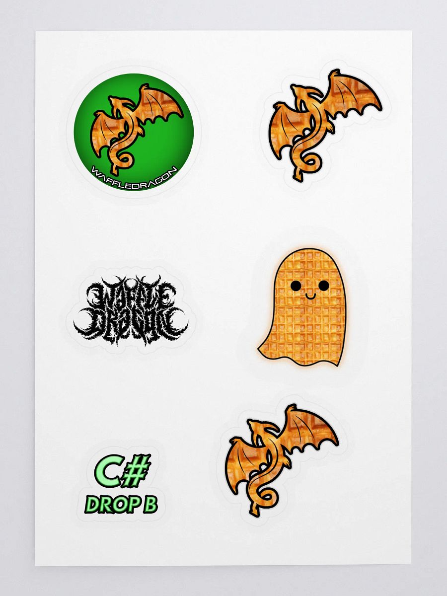 Waffle Sticker Set product image (3)