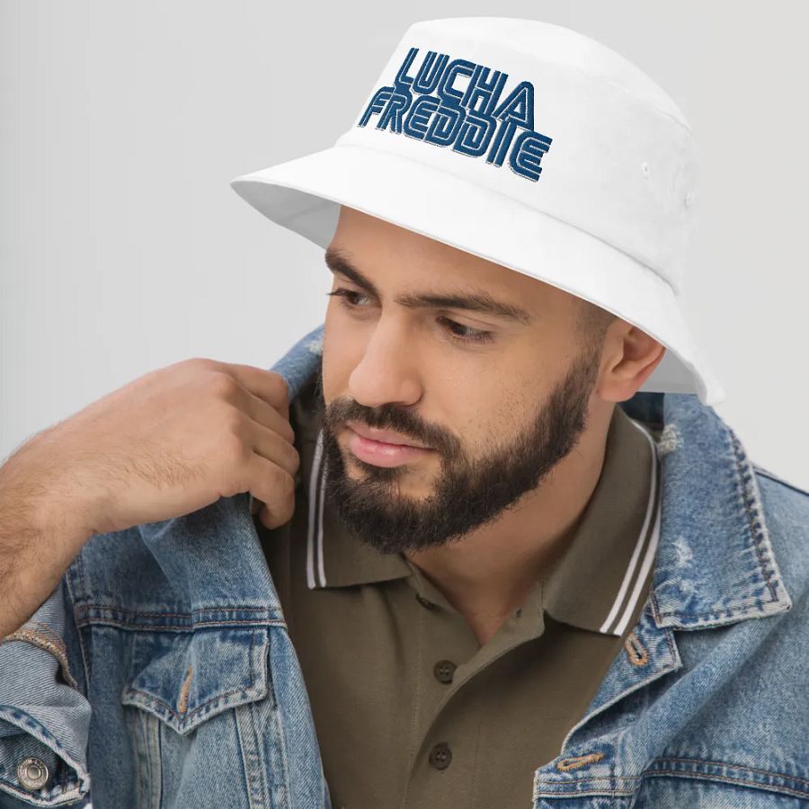 Mega Drive logo embroidered bucket hat product image (7)
