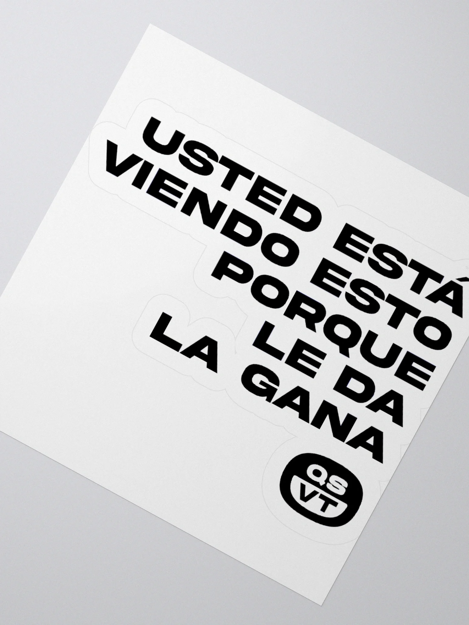 Calcomania DISCLAIMER product image (5)