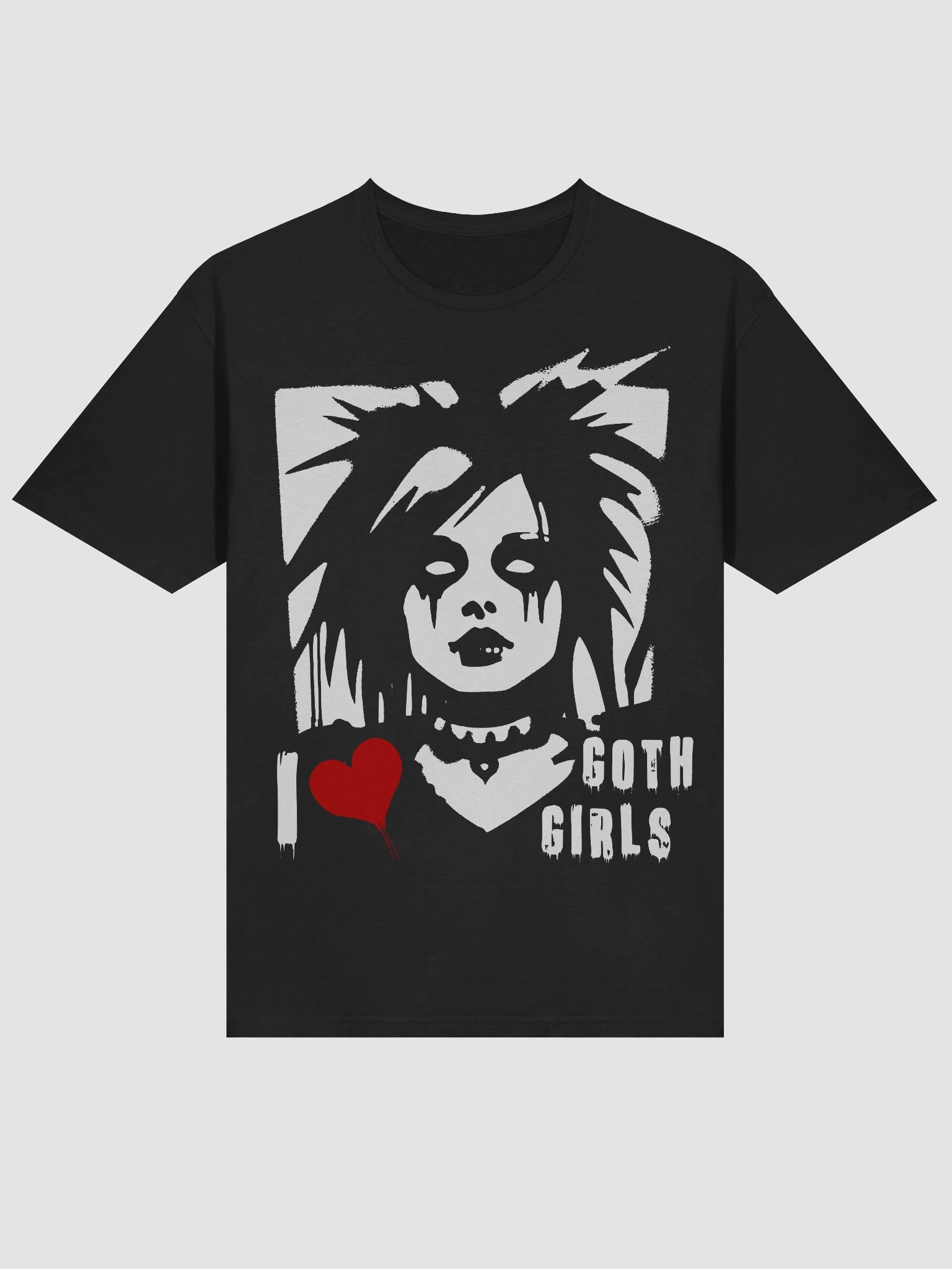I LOVE GOTH GIRLS Tee (03) product image (14)