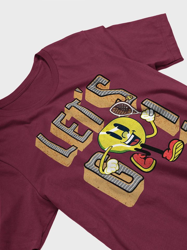 Lets Go Mascot Tennis Ball Vintage T-Shirt product image (5)