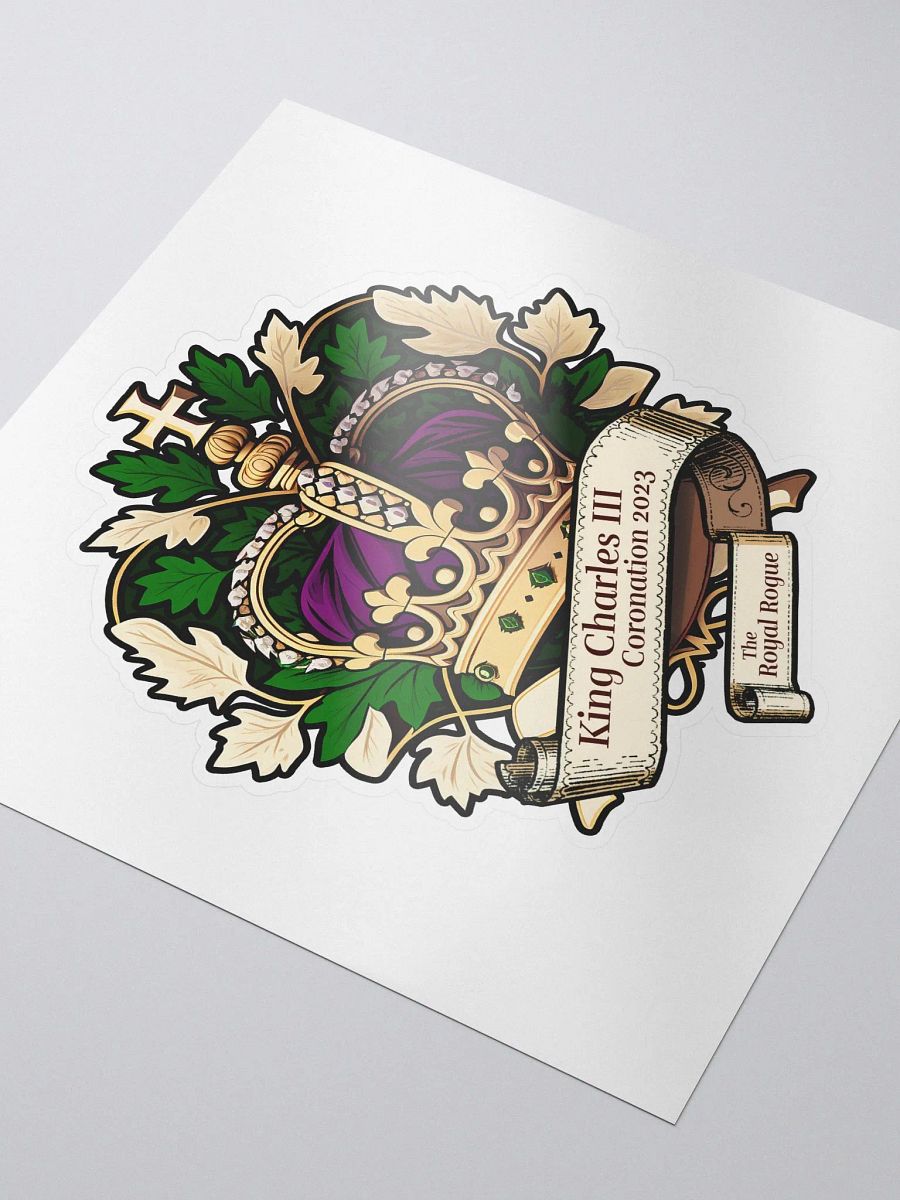 King Charles III Coronation Stickers product image (3)