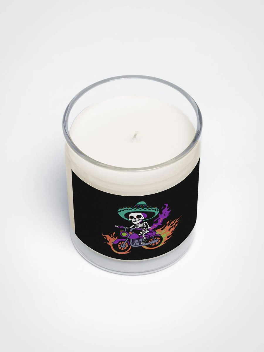 Bone to be Wild Colorful Soy Wax Glass Jar Candle product image (3)