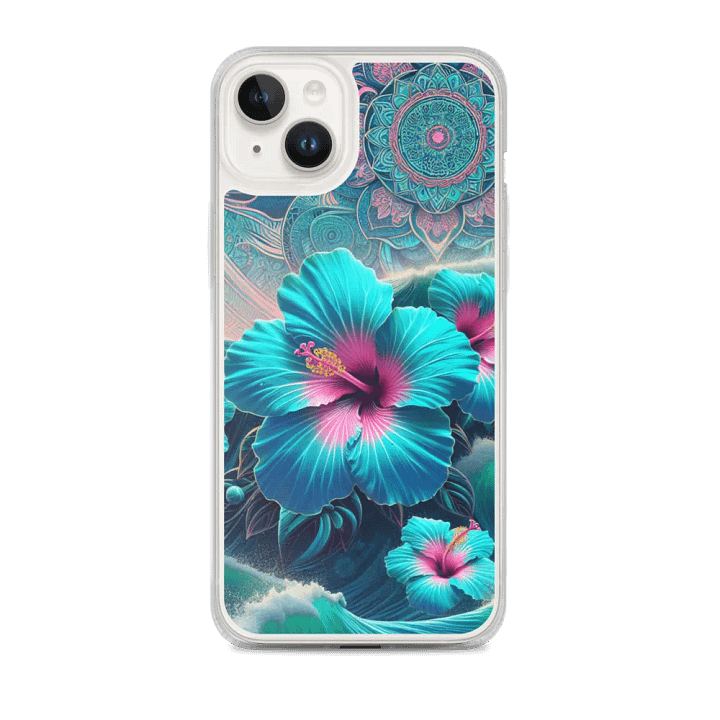 Tropical Hibiscus Mandala iPhone® Case product image (1)