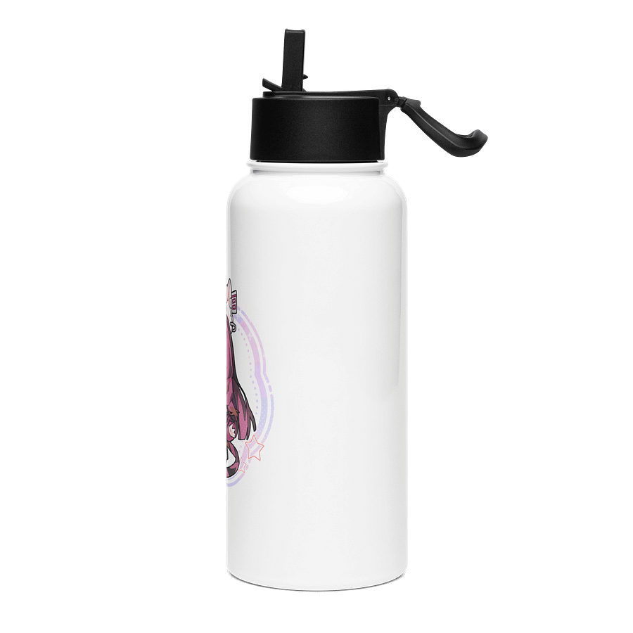 Anime water bottle with straw lid product image (3)