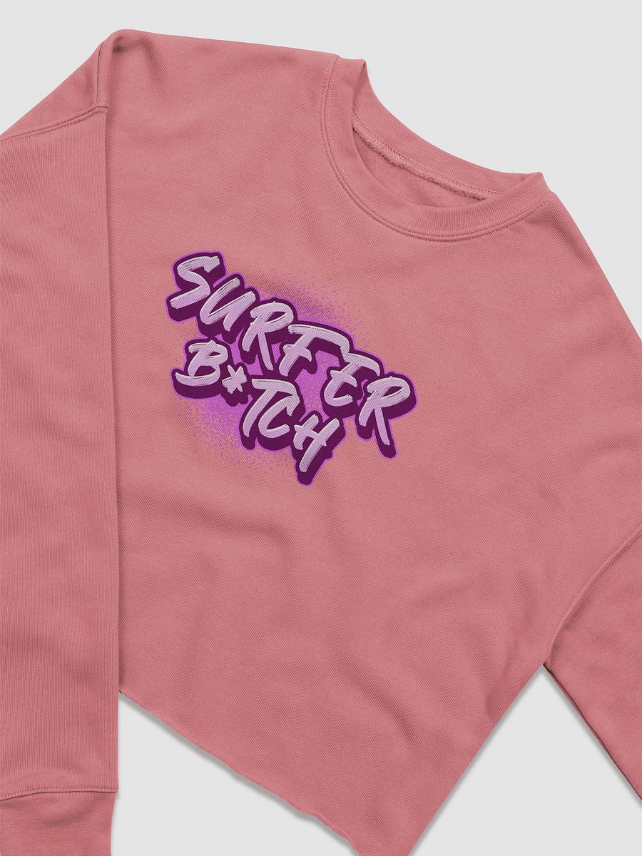 Surfer B*tch Women's Cropped Sweatshirt product image (4)