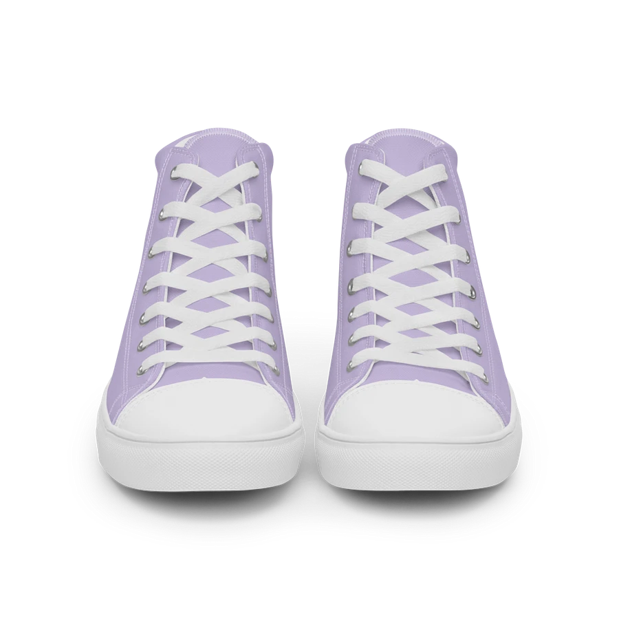 Pastel Purple and White Flower Sneakers product image (41)