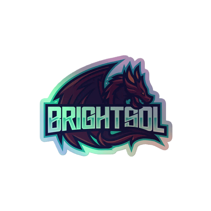 Dragon's Embrace Holographic Sticker Set product image (1)
