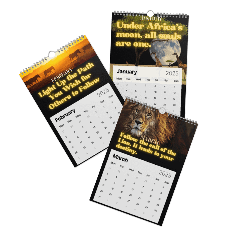 Amani imara African Positive Vibes Calendar product image (41)