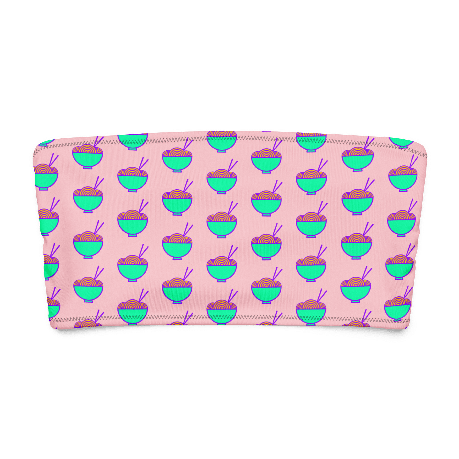 Noodle Crew Bikini Top! (Pink) product image (8)