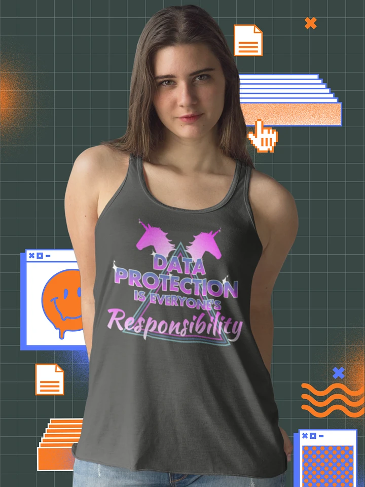 Data Protection flowy tank top product image (1)